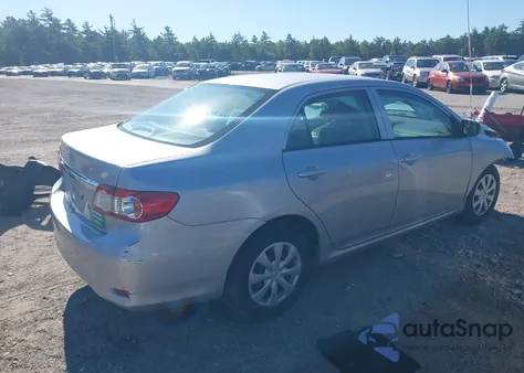 2011 Toyota Corolla from USA, damaged, VIN 2T1BU4EE3BC714805